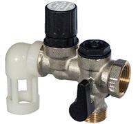 COMAP Groupe de sécurité 889 Inox coudé pour chauffe-eau, cumulus - 20x27 ou 3/4" - 889216