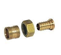 COMAP Raccord PER à glissement - Droit à écrou tournant - Diamètre ⌀16x1,5 mm - Femelle 3/8" (12x17) - Pexy pour Tubes PER - 4262