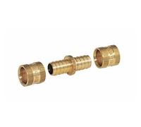 COMAP Raccord PER à glissement - Manchon égal - Diamètre ⌀12x1,1 mm - Pexy pour Tubes PER - 4321, Laiton