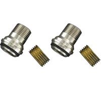 Comap S630370 Adaptateur pour raccorder de accessoire 1/2' 15 x 21 sur un radiateur 3/8' 12 x 17 (Lot de 2)
