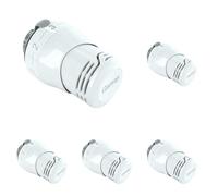 COMAP Tête thermostatique Senso - Blanche - M28 x 1,5 - R100000, Blanc (Lot de 5)