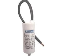 COMAR Condensateur Permanent 8µF Câble 250mm Rectangulaire Plastique, Aluminium