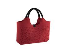 CoMarco Sa 10193 Lot de 4 sacs en feutre Rouge 40 x 15 x 40 cm