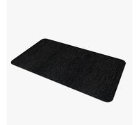 Comart, Nancy Tapis de Cuisine, Couloir et mobilier, antidérapant, en Chenille, Bord antidérapant, Doux, résistant, Lavable en Machine, fabriqué en Italie, Couleur Noire, 50 x 100 cm