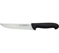 Comas Metzgermesser Carbon, Fleischermesser, Stahl, PP, Schwarz, 18 cm Klinge, 10080