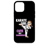 Combat d'arts Martiaux - Mignonne Fille du karaté Coque pour iPhone 12 Mini