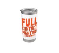 Combat en contact complet au Krav Maga Gobelet isotherme en acier inoxydable double paroi