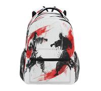 Combat Entre Deux Maîtres De Karaté Sacs D'École Confort Cartable Scolaire Unisexe Cartables Scolaires Pour Homme Quotidienne Femme 29X40Cm