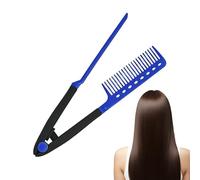 Combat Flat - Combat De Réduction | V Fepe Hair Combs | Attachement Des Peignes en Fer Pour Ponçage Et Utilisation Du Bouton | Accessoire De Voyage Portable Vacances, Hôtel, Gite, Date,
