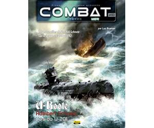 Combat mer - Tome 3 - Les patrouilles de l'as Adi Schnee sur le U-201 en 1941-1942 Mer - Luc Braeuer - Zephyr - cartonné - Bande dessinée