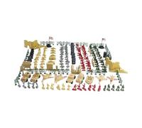 Combat Soldier Adventure Set de 260 figurines de soldat avec véhicules assortis, parfait pour plus de 4 ans de figurines de combat
