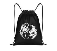 Combats De Coqs Unisexe Gym Sack Résistant Sacs De Gym Grand Sacs De Sport Pour Gymnastique Yoga Natation Plage