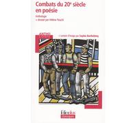 Collectif – Combats du 20ᵉ siècle en poésie – Anthologie – Gallimard Poche