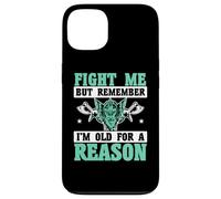 Combats-Moi mais Souviens-toi Que Je suis Vieux pour Une Raison, Vikings Coque pour iPhone 13