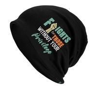 Combats pour Ceux Qui N'Ont Pas Vos Privilèges Bonnet en Tricot Thermique Bonnet Hiver Doux Trawler pour Extérieur Conduite Vie Quotidienne
