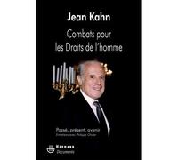 Combats pour les droits de l'homme Entretiens avec Philippe Olivier - Jean Kahn - Hermann - broché - Essai