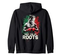 Combats Pour Mes Racines Boxe Italienne Sweat à Capuche