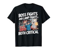 Combats VR Contre Boss et Objets Réalité Drôle T-Shirt