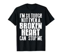 Combattant Courageux survivant cœur brisé inspirant T-Shirt