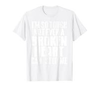 Combattant Courageux survivant cœur brisé inspirant T-Shirt