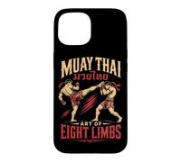 Combattant de l'art du Muay Thai à Huit Membres Coque pour iPhone 15