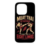 Combattant de l'art du Muay Thai à Huit Membres Coque pour iPhone 15 Pro