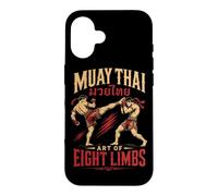 Combattant de l'art du Muay Thai à Huit Membres Coque pour iPhone 16