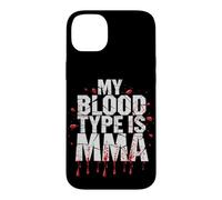 Combattant MMA Mon Groupe Sanguin, C'est Le MMA Coque pour iPhone 14 Plus