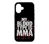 Combattant MMA Mon Groupe Sanguin, C'est Le MMA Coque pour iPhone 16