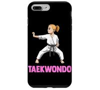 Combattant MMA Taekwondo Fille Pratiquant Le Taekwondo Coque pour iPhone 7 Plus/8 Plus