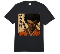 Combattant samouraï Africain Mois de l'histoire des Noirs Katana Warrior Comfort Colors Adult Heavyweight T-Shirt