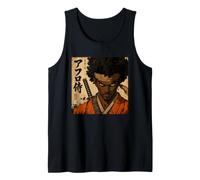 Combattant samouraï Africain Mois de l'histoire des Noirs Katana Warrior Débardeur