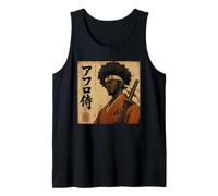 Combattant samouraï Africain Mois de l'histoire des Noirs Katana Warrior Débardeur