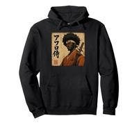Combattant samouraï Africain Mois de l'histoire des Noirs Katana Warrior Sweat à Capuche