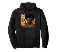 Combattant samouraï Africain Mois de l'histoire des Noirs Katana Warrior Sweat à Capuche