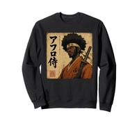 Combattant samouraï Africain Mois de l'histoire des Noirs Katana Warrior Sweatshirt