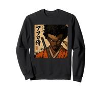 Combattant samouraï Africain Mois de l'histoire des Noirs Katana Warrior Sweatshirt