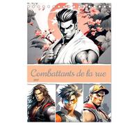 Combattants de la rue (Calendrier de bureau 2027 DIN A5 horizontal), CALVENDO calendrier mensuel: Plongez dans l'univers captivant de la lutte urbaine.