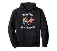 Combattants De Muay Thai l'art du Combat MMA Sweat à Capuche