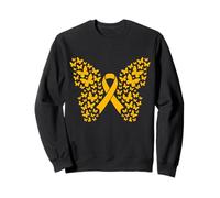 Combattants et Soutiens de la Sensibilisation au Cancer chez Les Enfants Sweatshirt