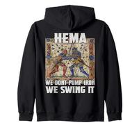 Combattants Hema Escrime Historique et Buhurt chevaleresque Sweat à Capuche