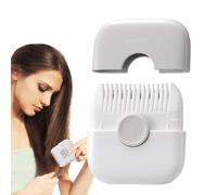 Combatteur de cheveux - Peigne de coupe professionnelle pour cheveux de 5,1 cm, design détachable, double salon cutting, peigne pour cheveux coupés avec tête avec couverture