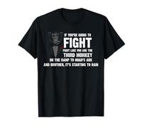 Combattez comme le troisième singe - Singe drôle T-Shirt
