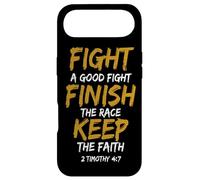 Combattez Un Bon Combat Terminez la Course Gardez la Foi Coque pour iPhone Air