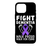 Combattre la démence Marche fière pour guérir la démence Coque pour iPhone 16 Pro Max