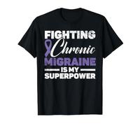 Combattre la migraine Chronique est Mon Super Mal de tête T-Shirt Graphique avec Valeur