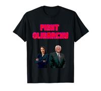 Combattre l'oligarchie, résister, AOC, Bernie Sanders, T-Shirt