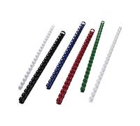 Boîte de 50 peignes plastique CombBind 25mm Noir capacité 225 feuilles 4028182