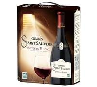 COMBES SAINT SAUVEUR - Vin Rouge - AOP Côtes Du Rhône - Bag In Box (BiB) - Terra Vitis - Rouge - 3000 ml