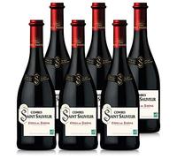 COMBES SAINT SAUVEUR - Vin Rouge - AOP Côtes du Rhône - Terra Vitis - Lot de 6 bouteilles x 75 cl